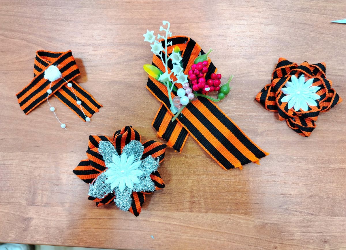 Мастер-класс на тему &laquo;Георгиевская ленточка&raquo;